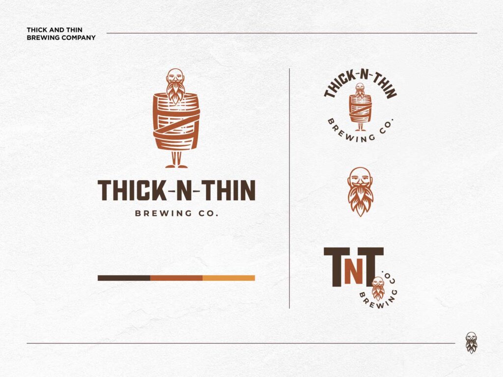 Thick-N-Thin Logo Design