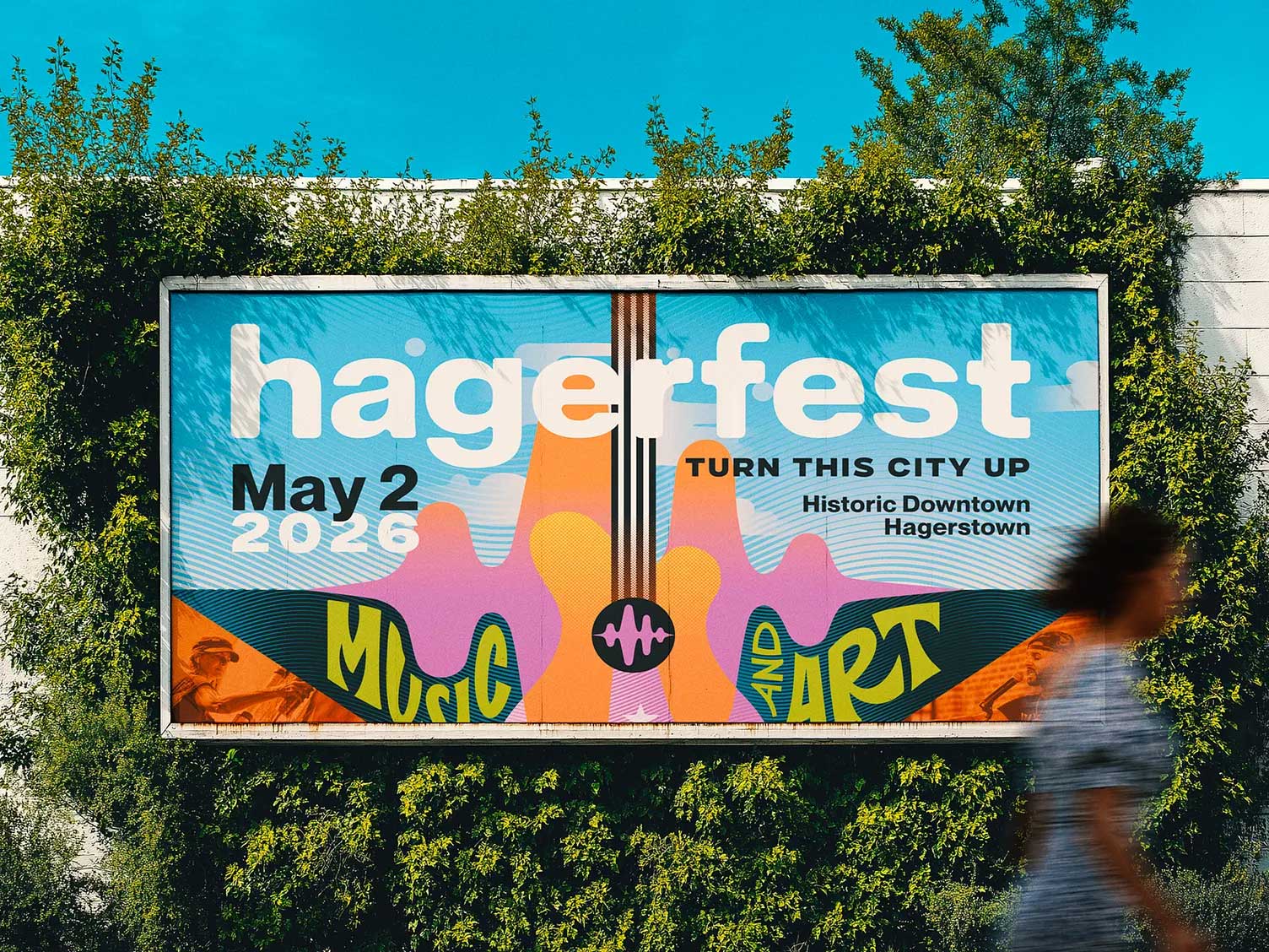 Hagerfest Billboard Design
