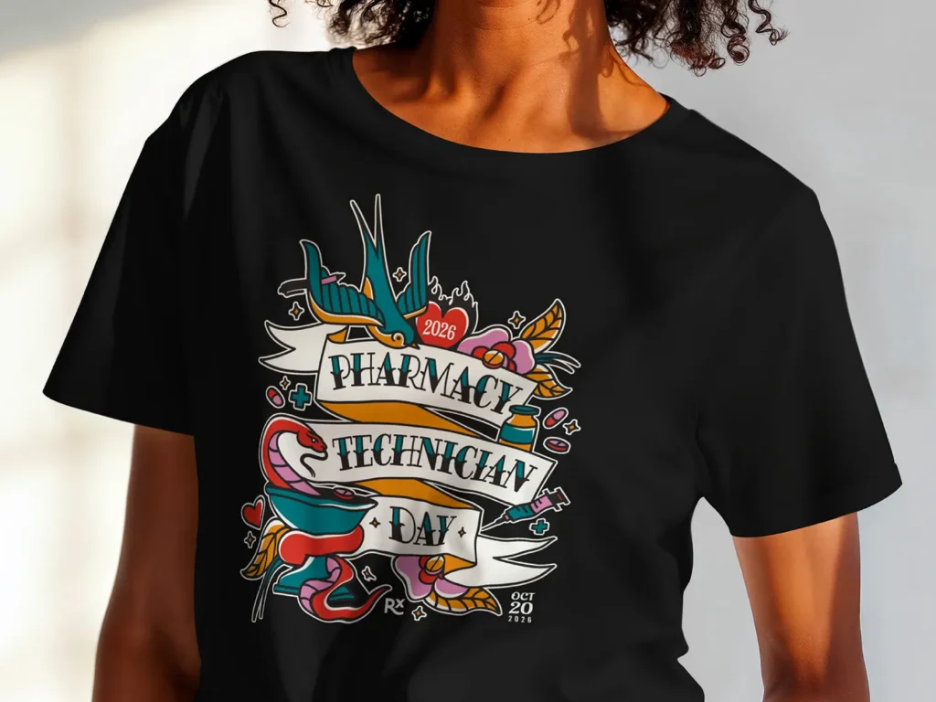 Pharmacy Technician T-Shirt Design