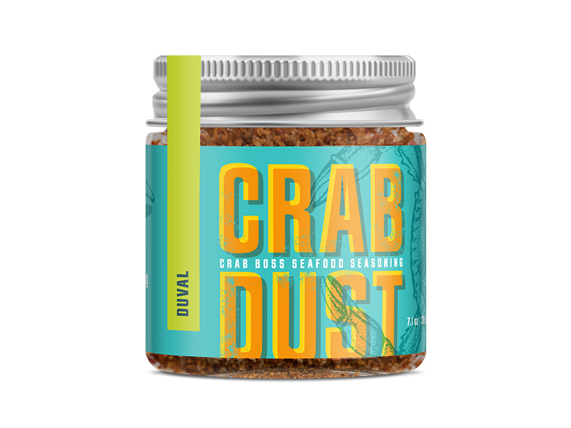 Crab Dust Duval Spice Jar