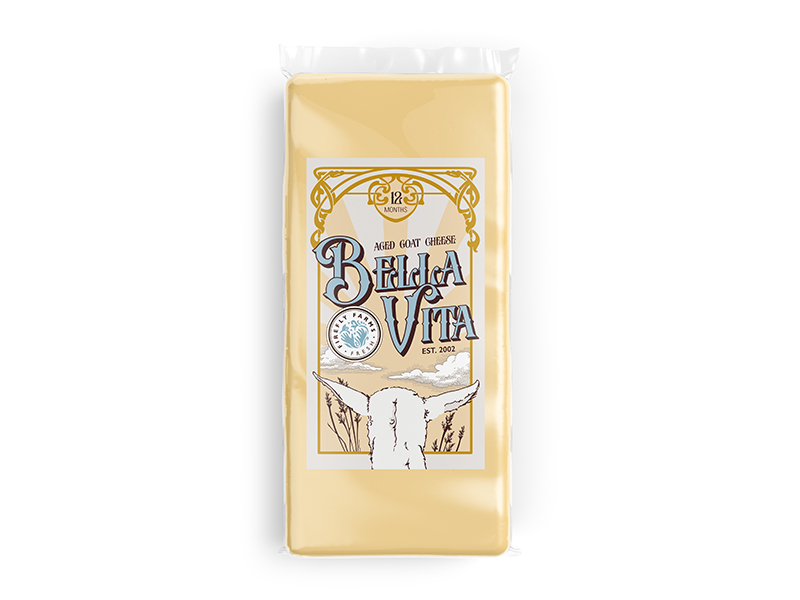 FireFly Farms Bella Vita Goat Cheese Label