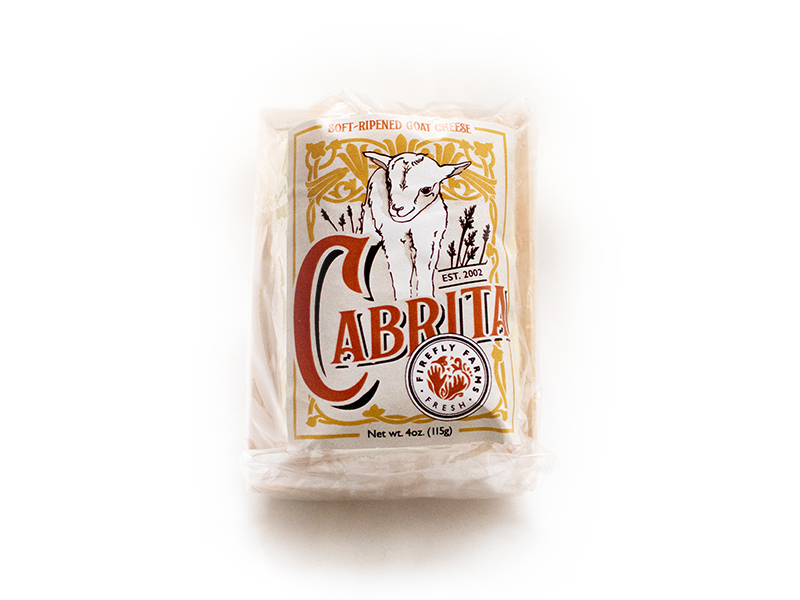 FireFly Farms Cabrita Goat Cheese Label