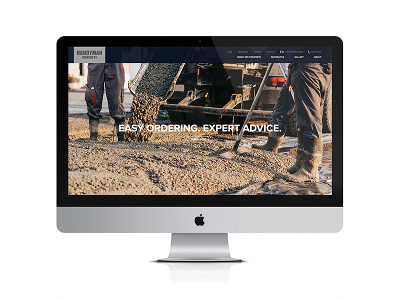 Handyman Concrete Website