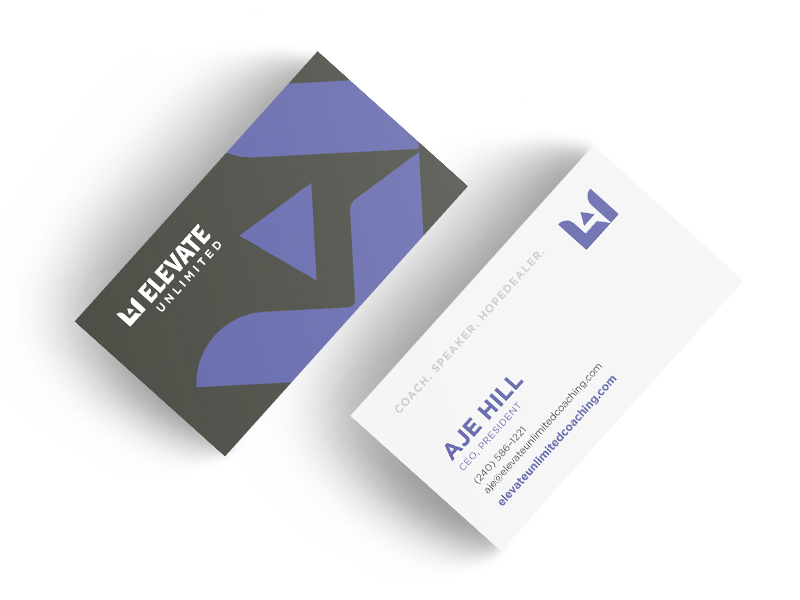 Elevate Unlimited Business Cards