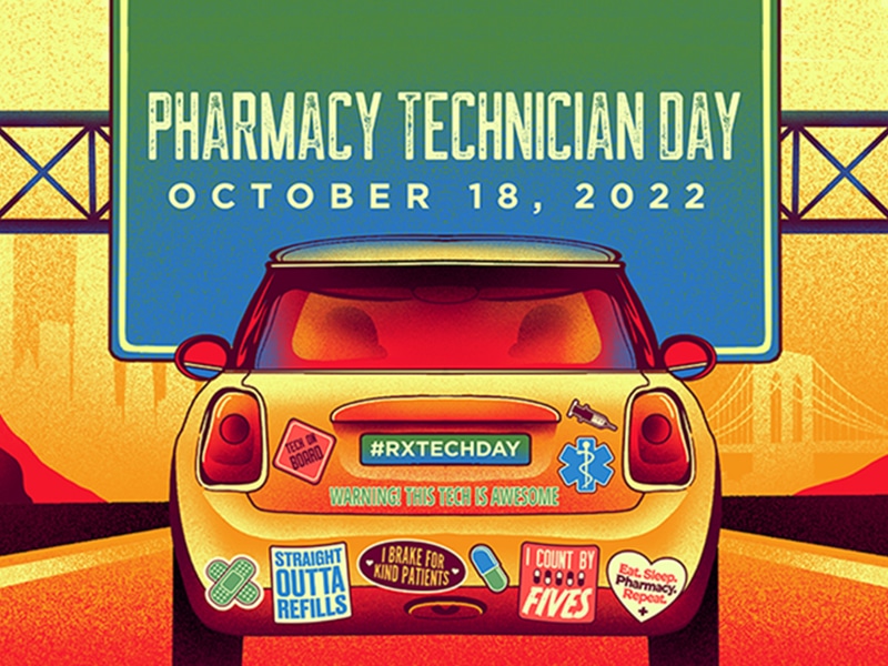 Pharmacy Technician Day Illustration