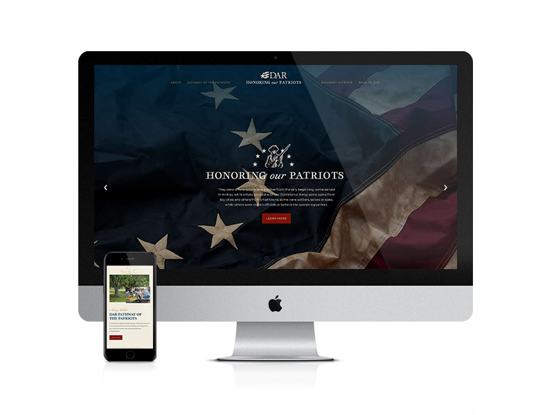 DAR Honoring Our Patriots Website