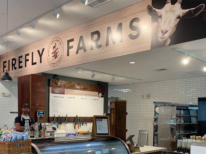 Firefly Farms Signage 