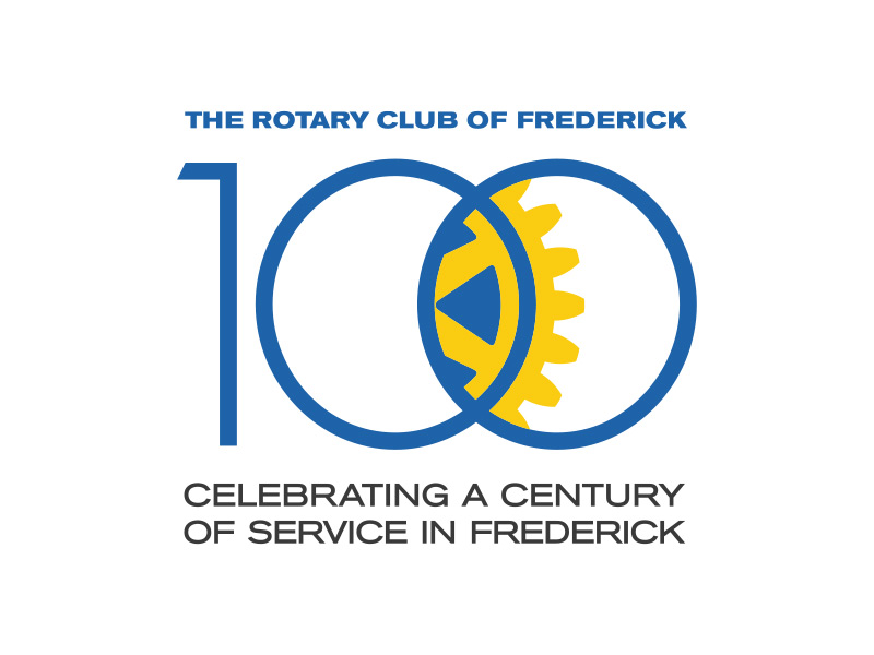 Rotary Club of Frederick Centennial Logo