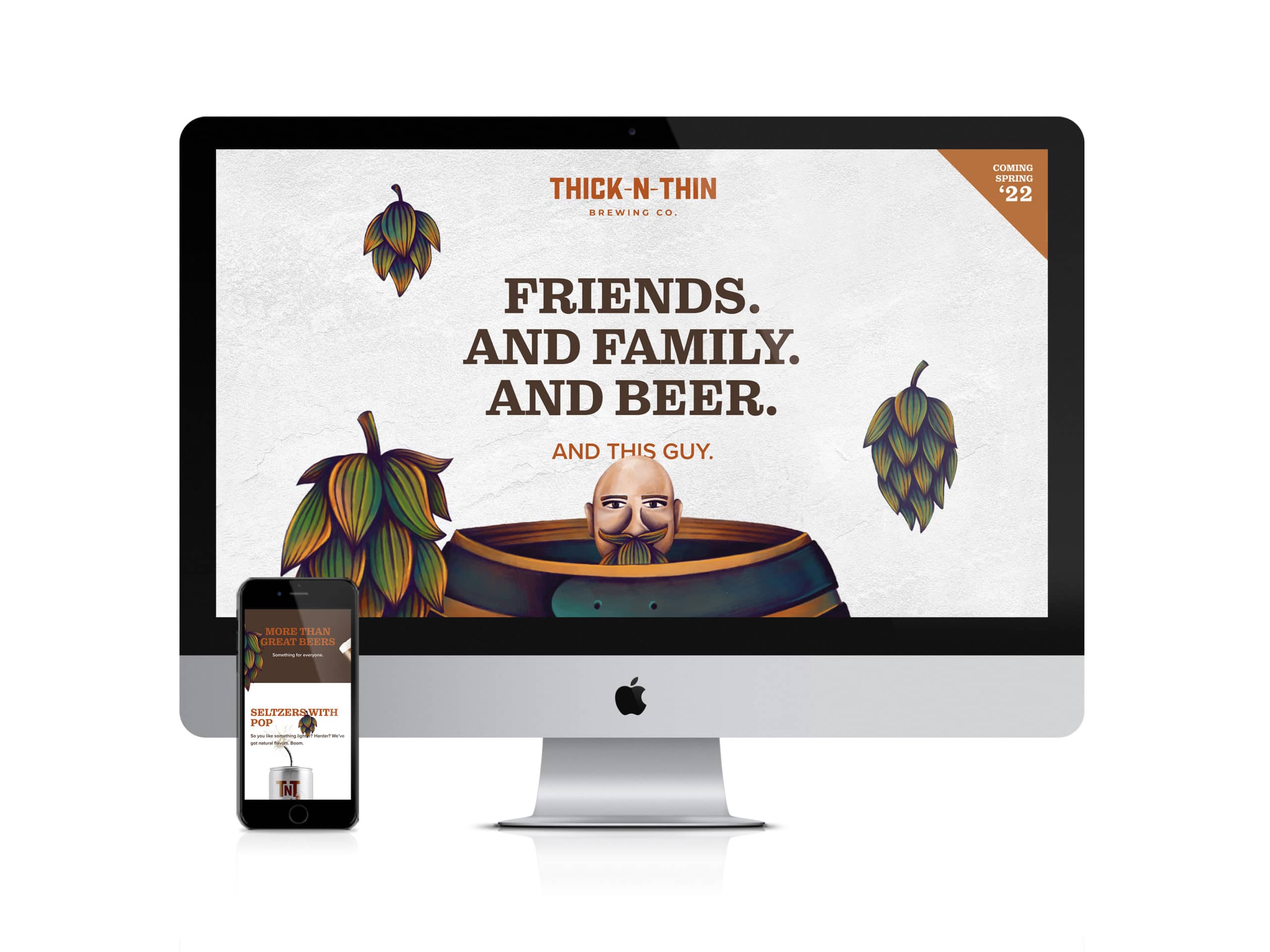 Thick and Thin Brewing Company Website