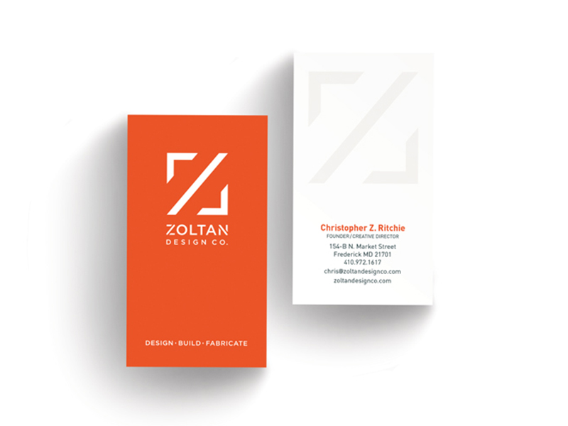 Zoltan Design Business Card