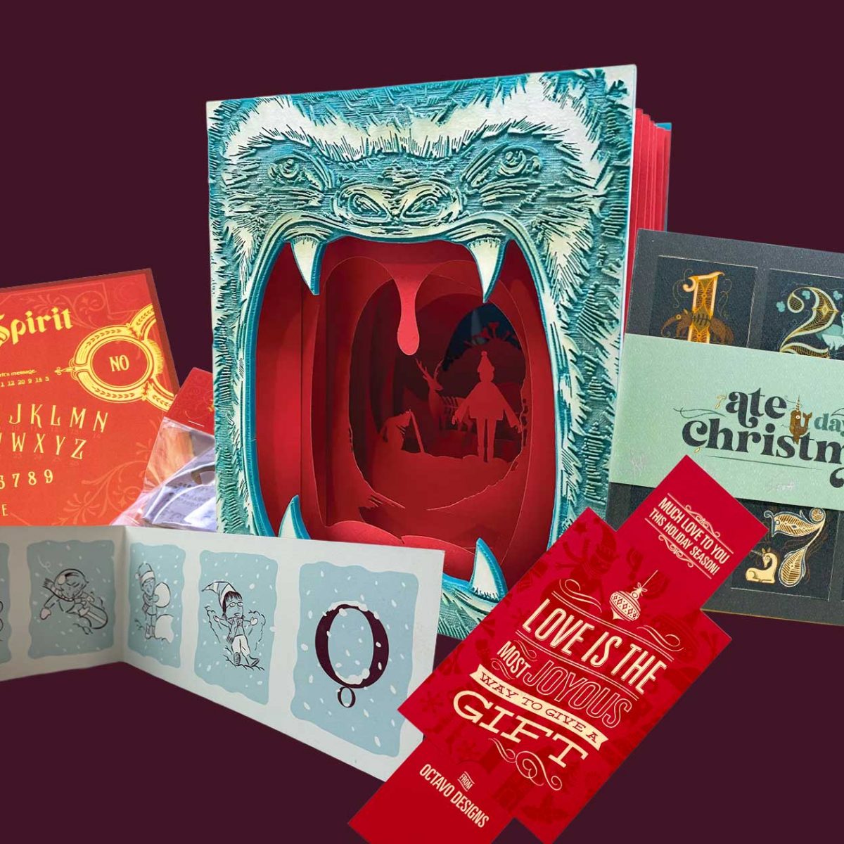 Holiday Packaging from years past.