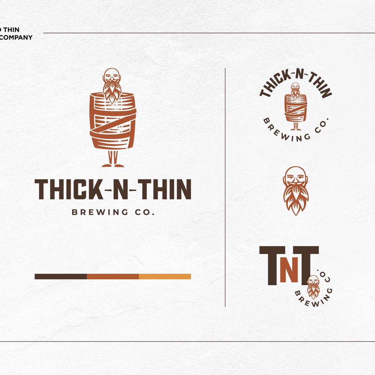 Thick-N-Thin Logo Design