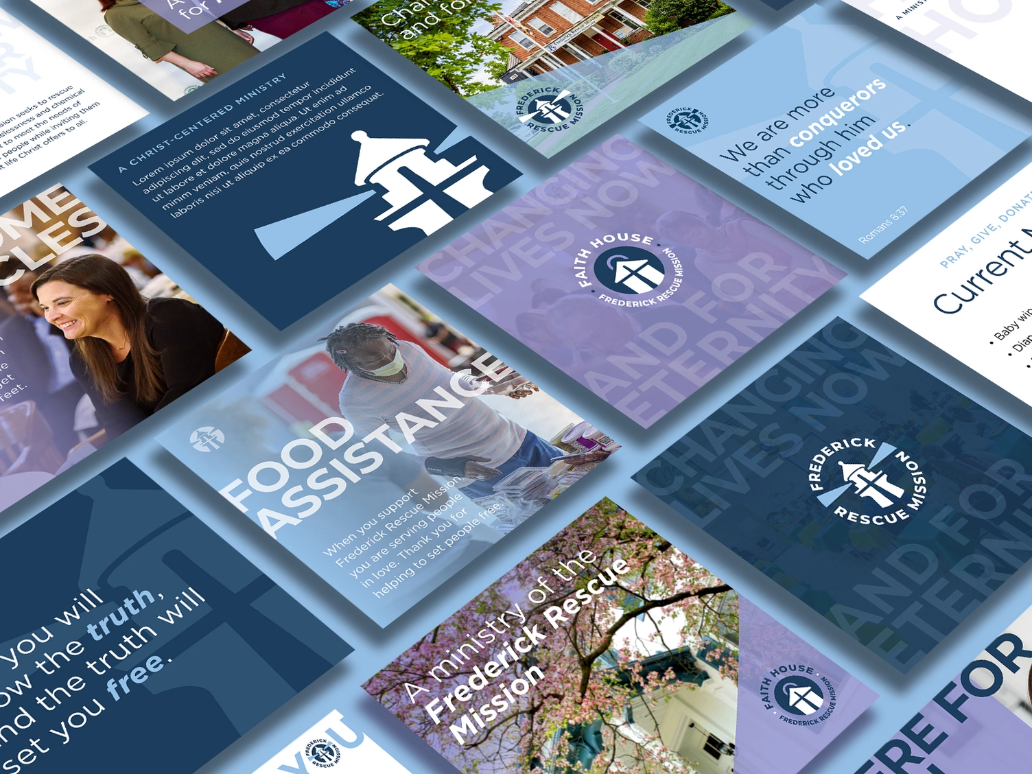 Frederick Rescue Mission Branding and Website Design