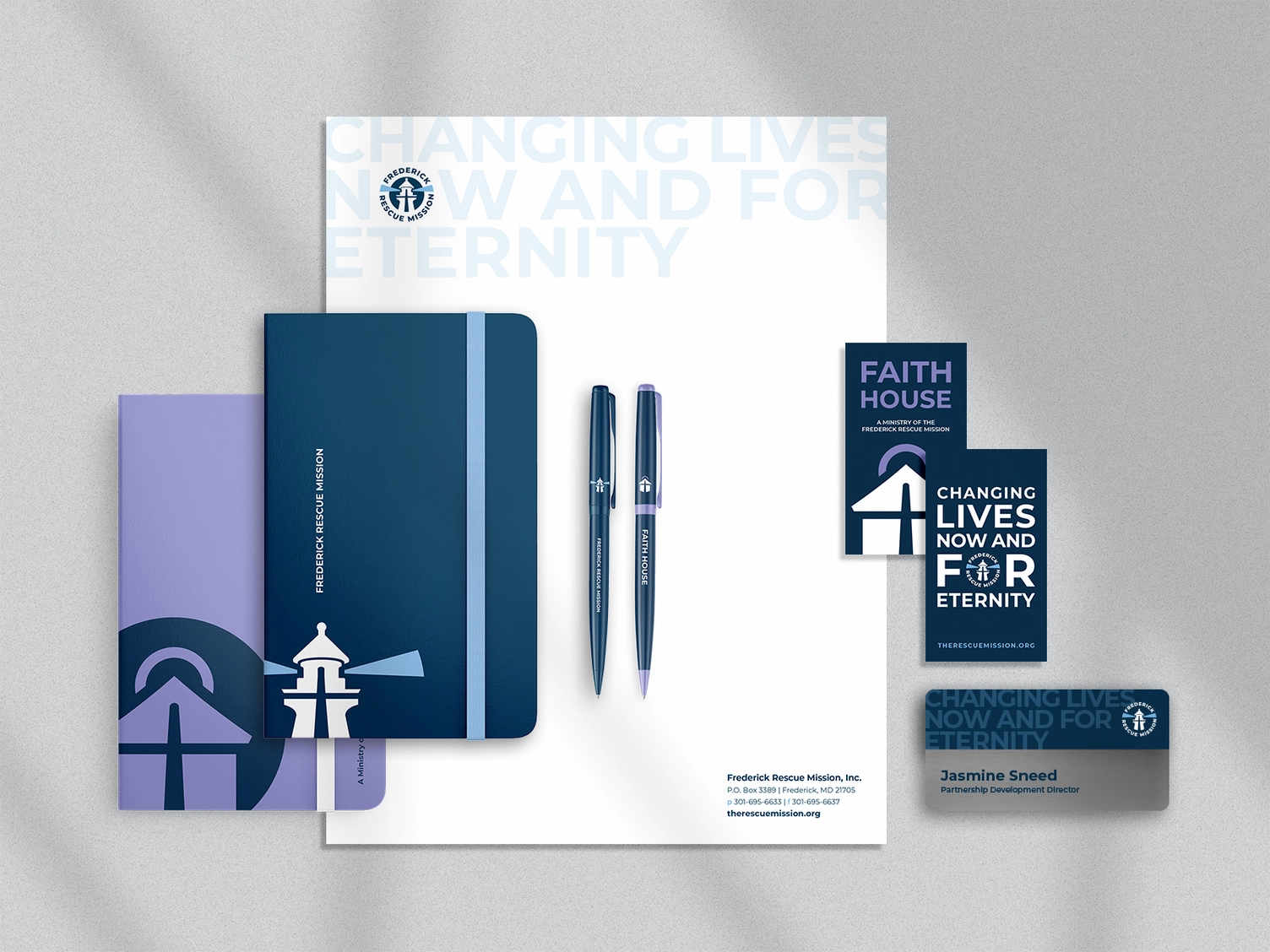 Frederick Rescue Mission Collateral Design