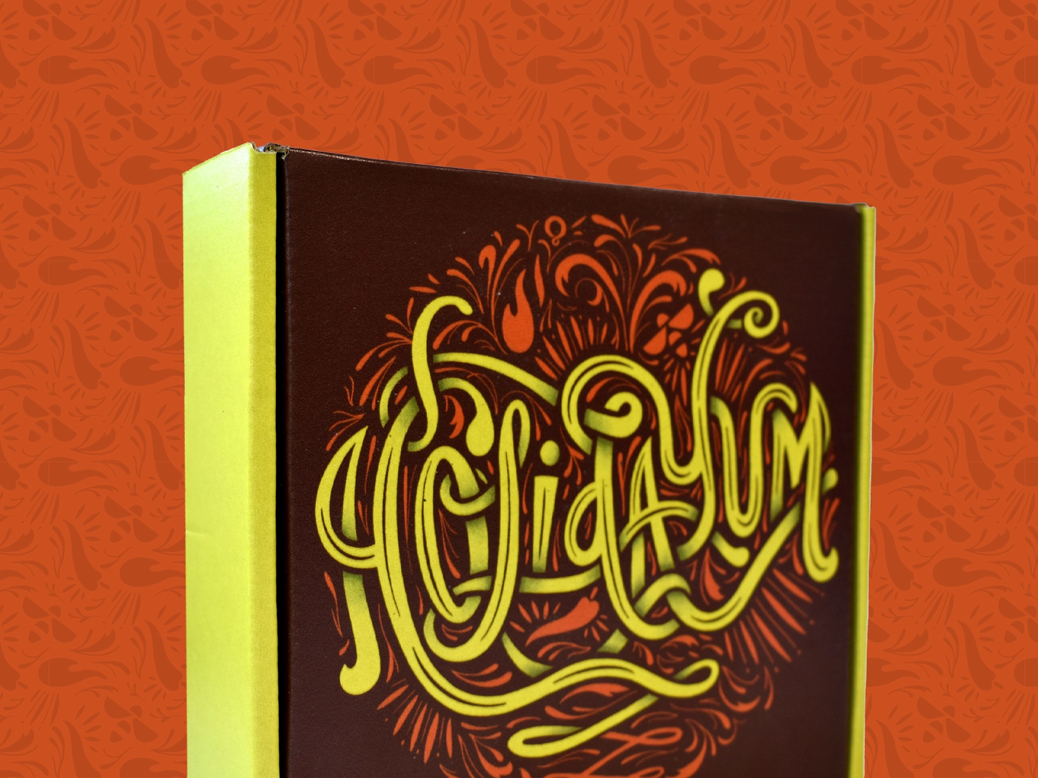 Holidayum Custom Hand Lettering Gift Box