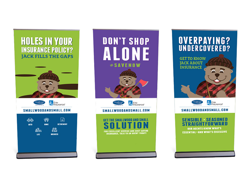 Smallwood and Small Popup Banners