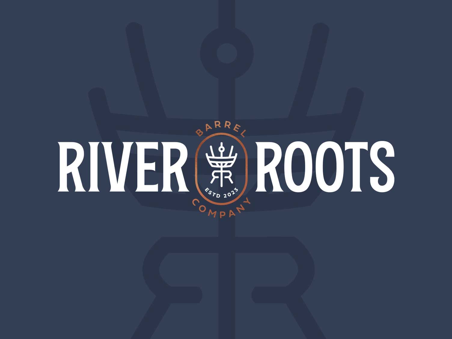 Custom designed logo for River Roots